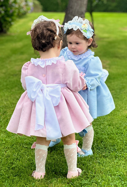 Sonata Babygirls Pink Dress AW (Made to order)