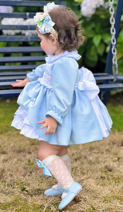 Sonata Girls Blue Wonderland Dress AW (Made to order)