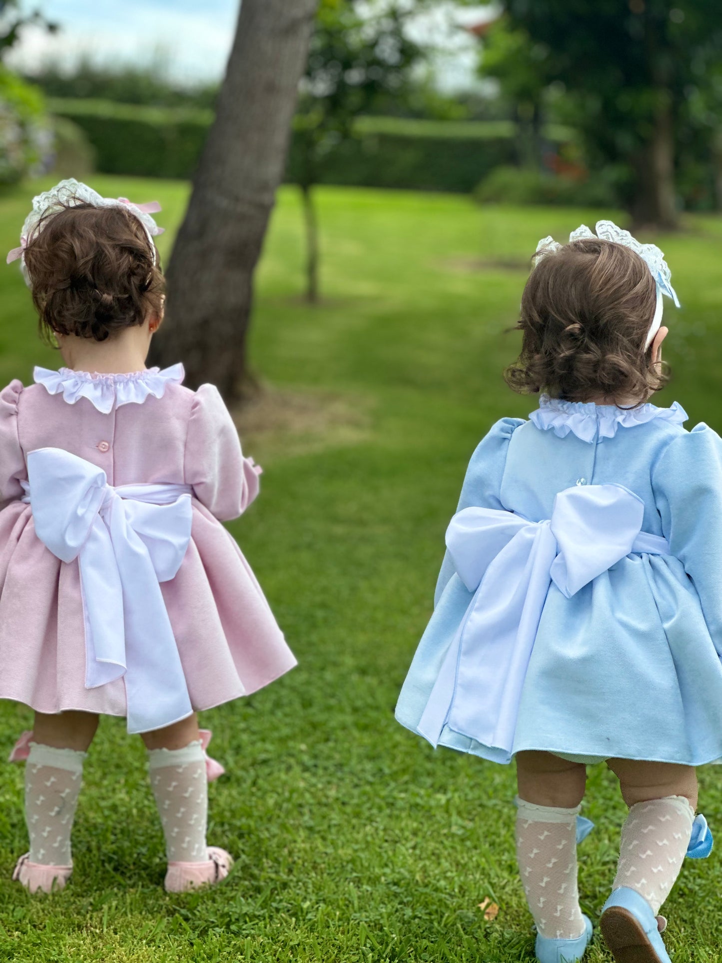 Sonata Babygirls Pink Dress AW (Made to order)