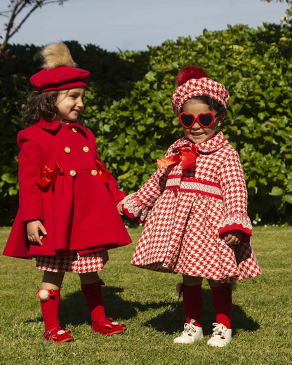 Girls Traditional Red Coat AW (Made to order)