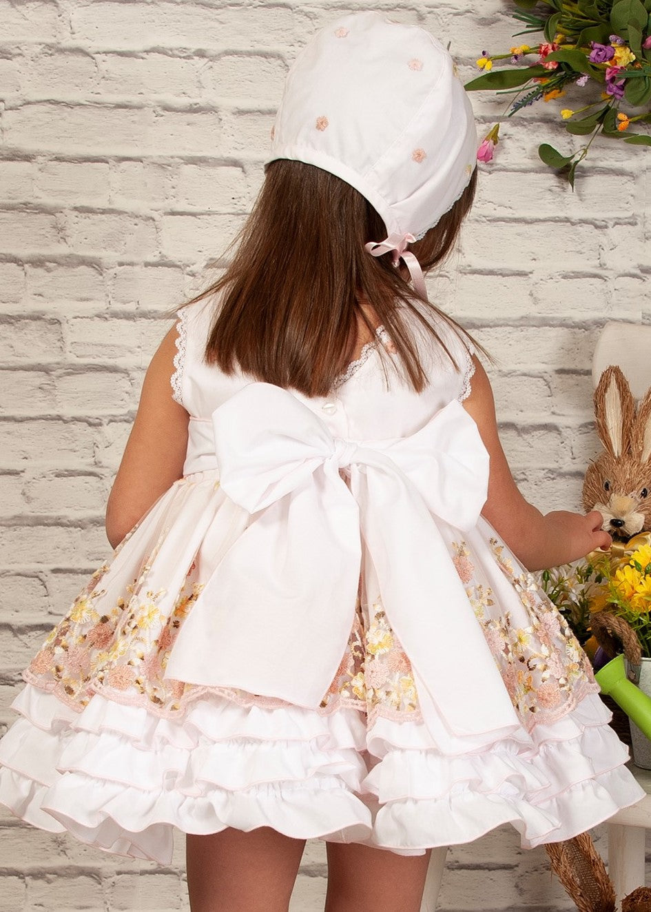 Sonata VE22-03 Embroidered Dress (Made to order)