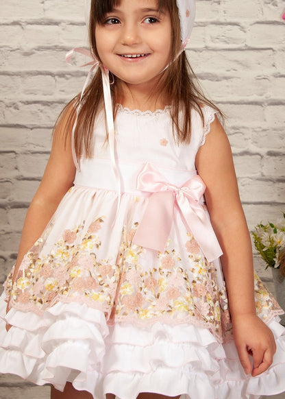 Sonata VE22-03 Embroidered Dress (Made to order)