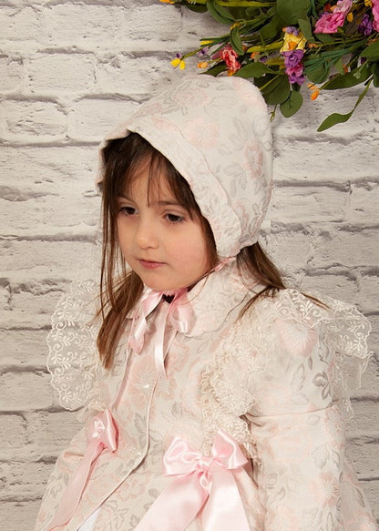 Sonata Pink Flower Summer Coat (Made to order)