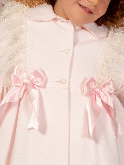 Girls Summer Pink Coat (Made to order)