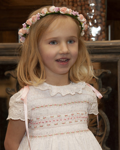 Sonata Double Smocked Dress - (Made to order)