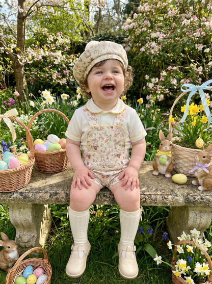 Sonata Spring Meadow Boys Pom Hat ONLY SS26 (Made to order)