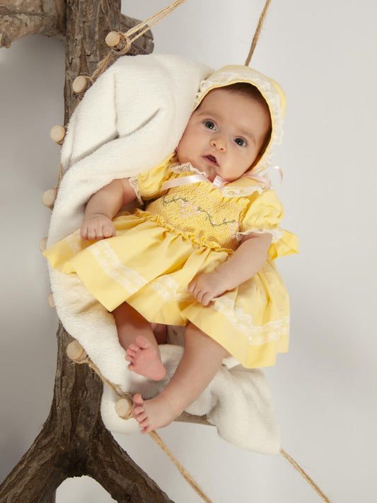 Sonata Yellow Bonnet (Made to order)