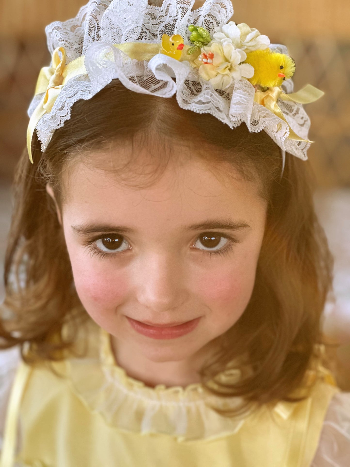 Girls Headpiece 4 colours choices - (Made to order)