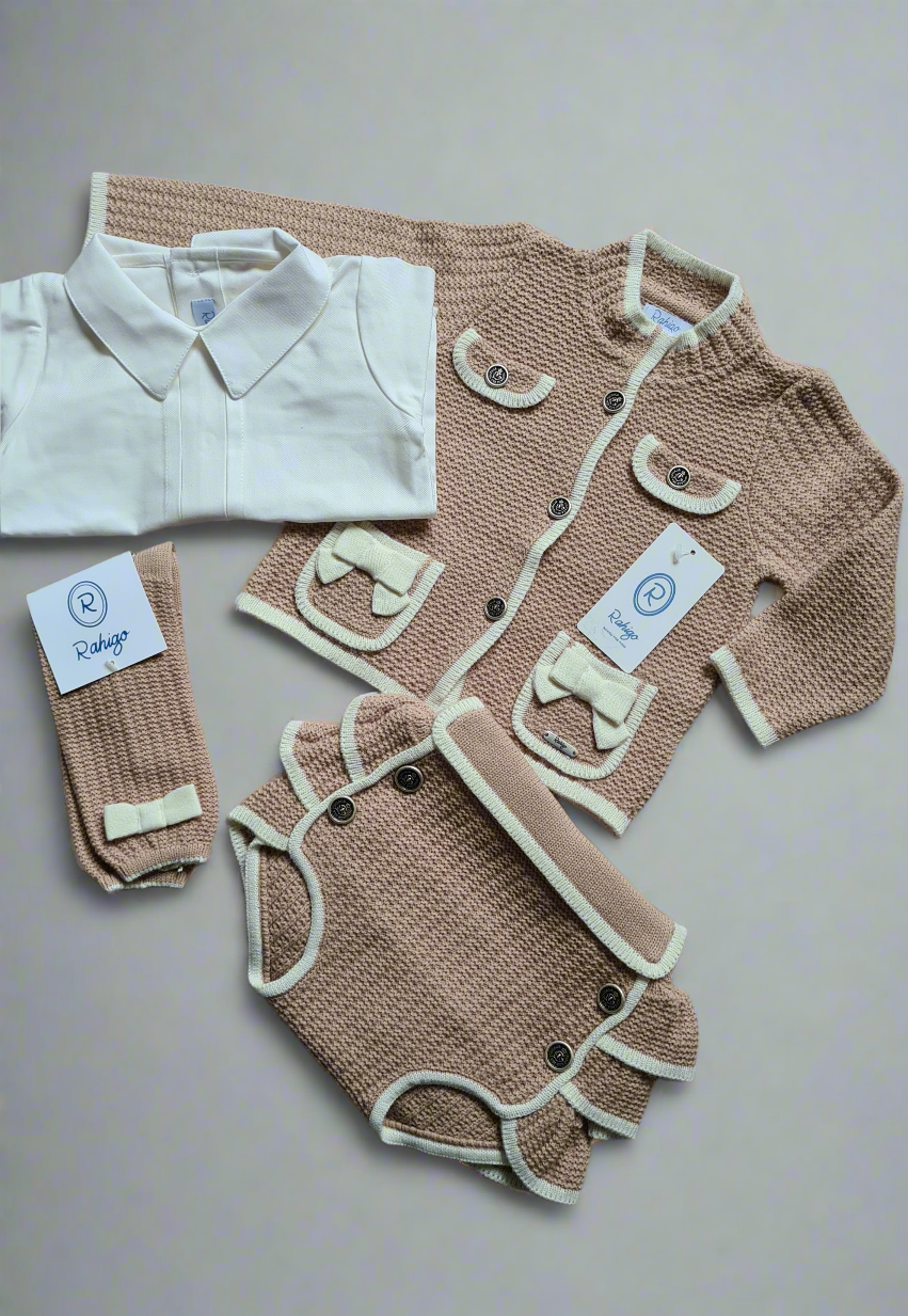 Rahigo Girls Knitted 3 Piece Set AW