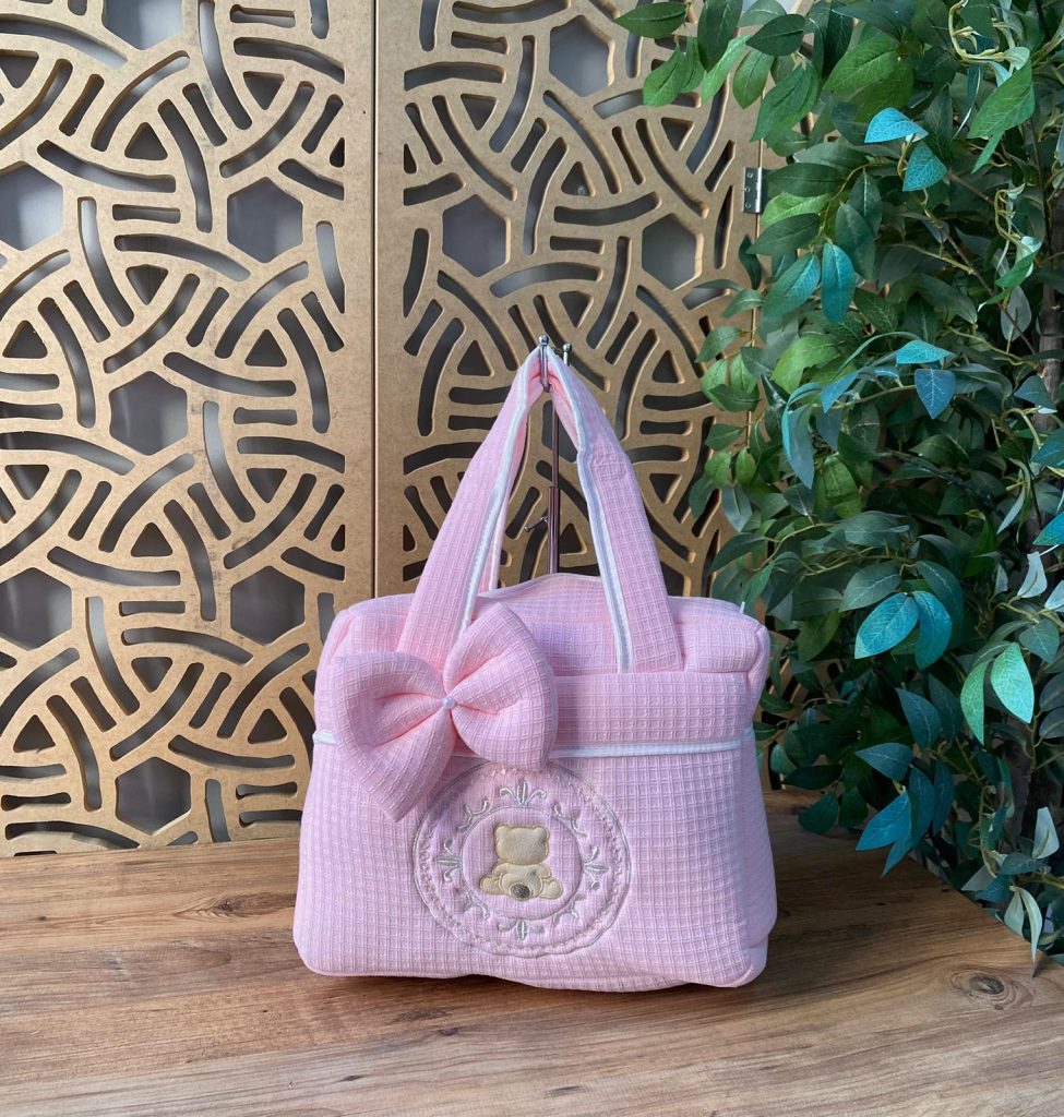 Baby teddy changing bag