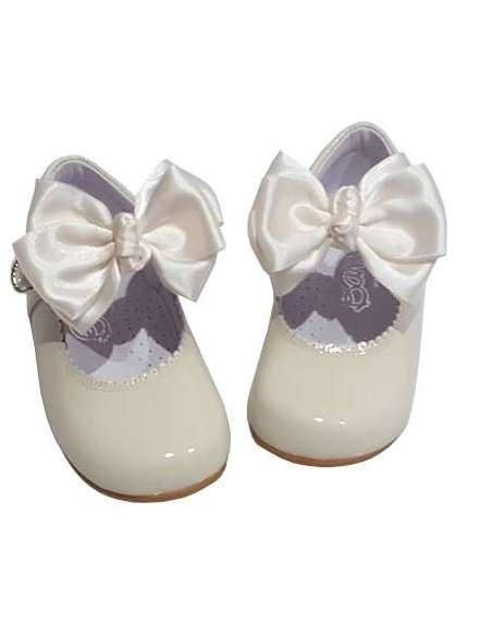 Mary Jane Butterfly Bow Patent Shoes