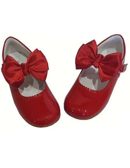 Mary Jane Butterfly Bow Patent Shoes