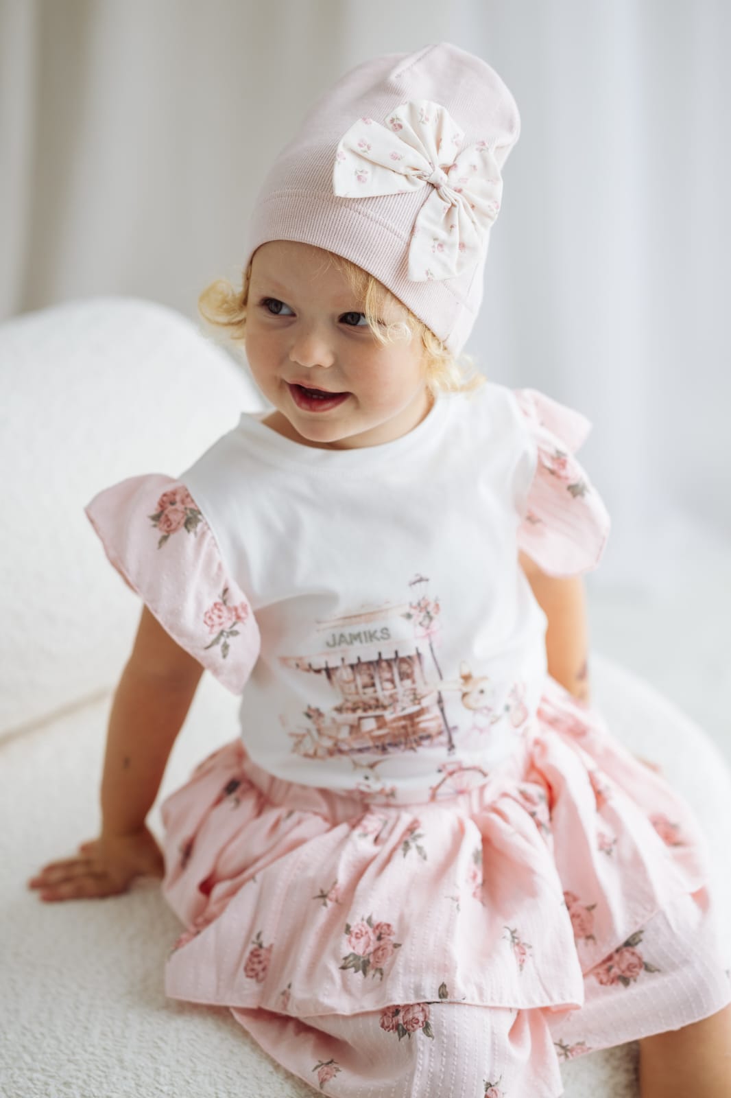 Girls Linao Top & Skirt Set