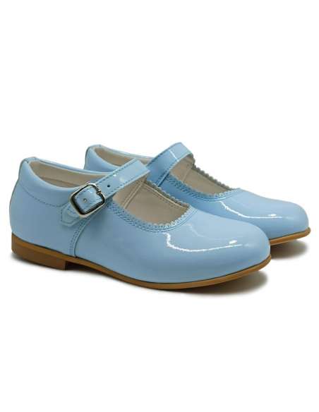 Mary Jane Patent Shoes with buckles