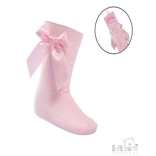 Knee High Pink Socks