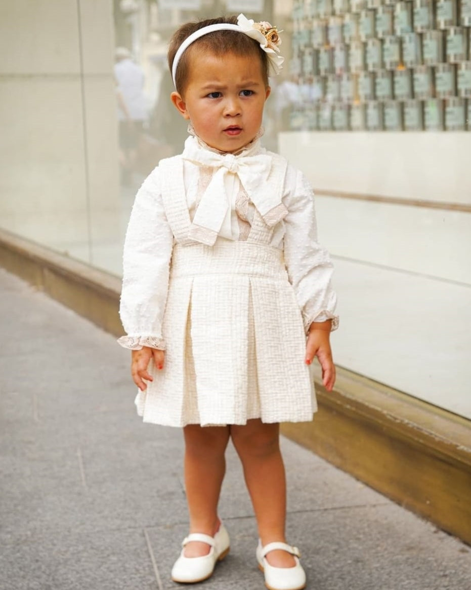 Sonata Ivory Blouse & Skirt Set - (Made to Order)