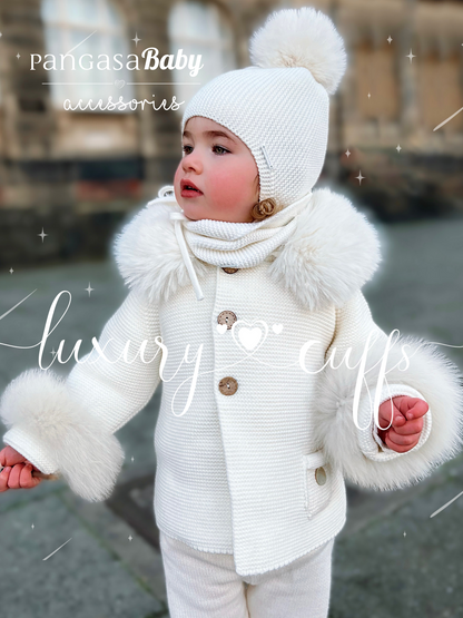 Pangasa Baby Faux Fur Cuffs ONLY - Preorder