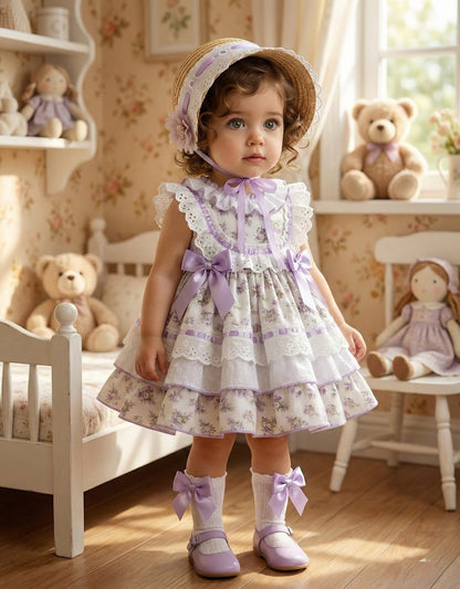 Sonata Girls Lilac Dreams Dress SS26 (Made to order)