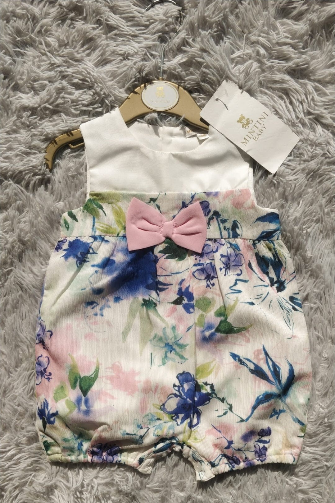 Blue and White Blanket