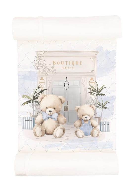 Baby Boys Bubuva TeddyBear Swaddle