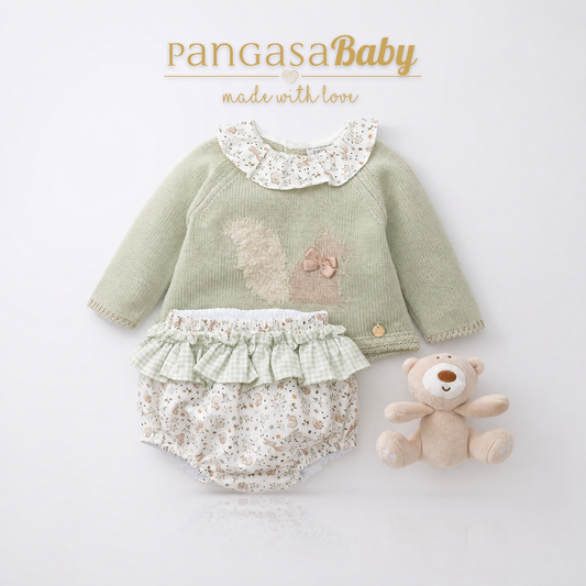 Pangasa Baby Ardilla Girls 2 Piece Jam Pant Set ~ AW26 Preorder