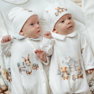 Baby Boys Damaso Swaddle, Hat, Bib & Babygrow Set