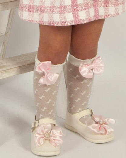 Sonata Handmade Shoes SS26 (Any Colour Bow To Match Any Dress - Made to order)