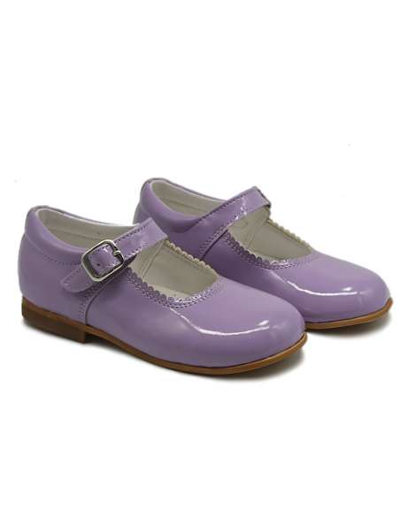 Mary Jane Patent Shoes with buckles