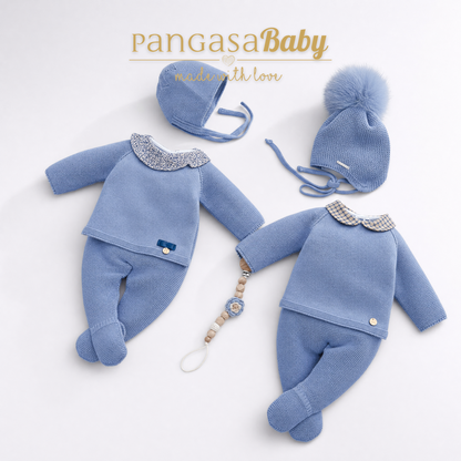 Pangasa Baby Girls Brume 3 Piece Knitted Set  ~ AW26 Preorder
