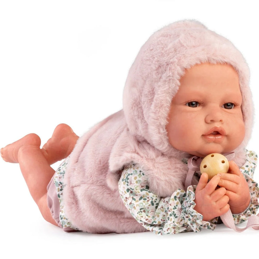 Antonio Juan Fur Reborn Baby Doll 50cm