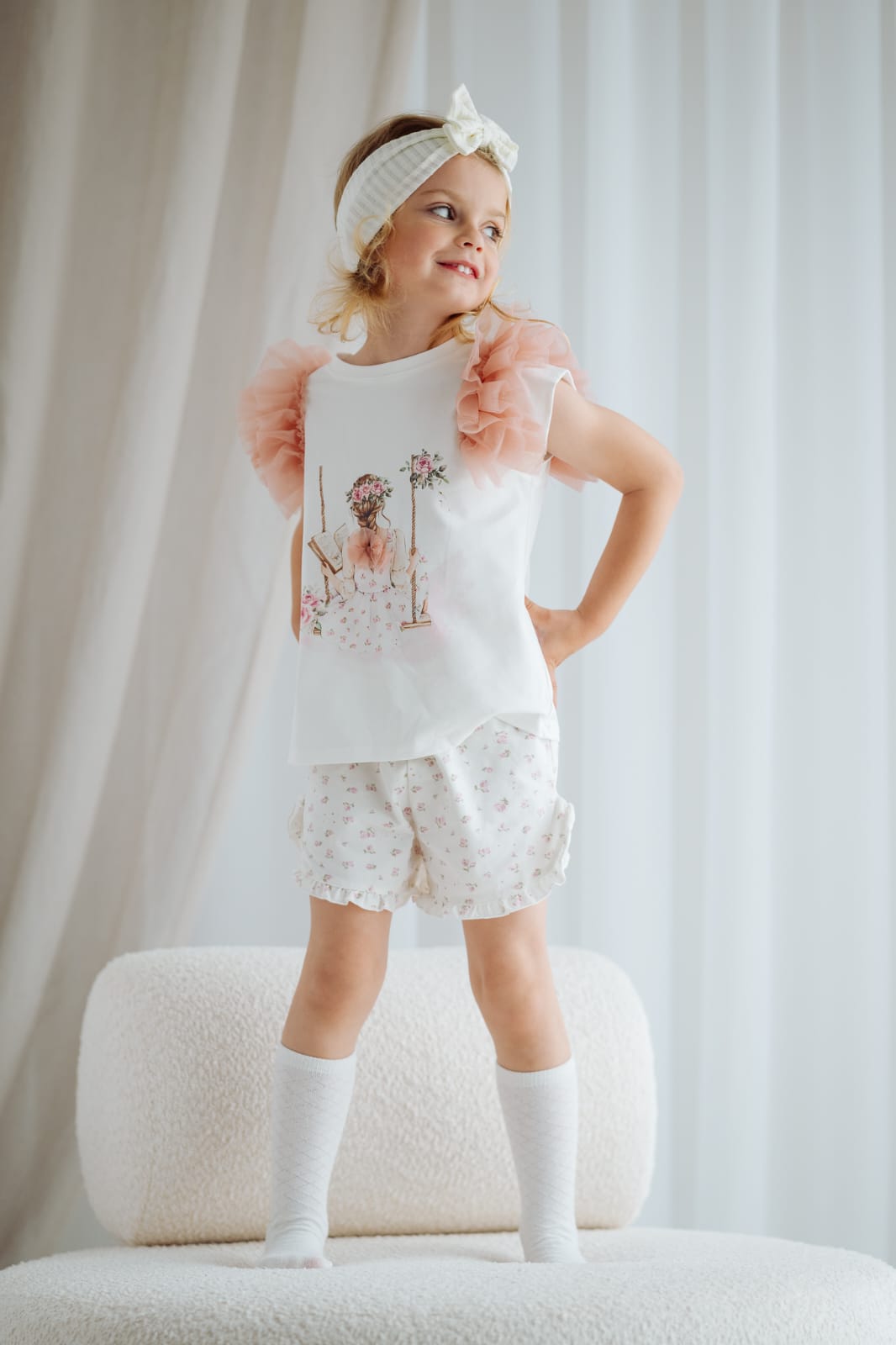 Girls Jomita Top & Short Set