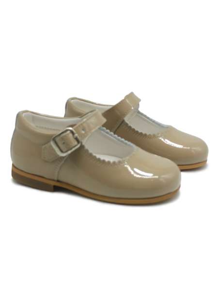 Mary Jane Patent Shoes with buckles