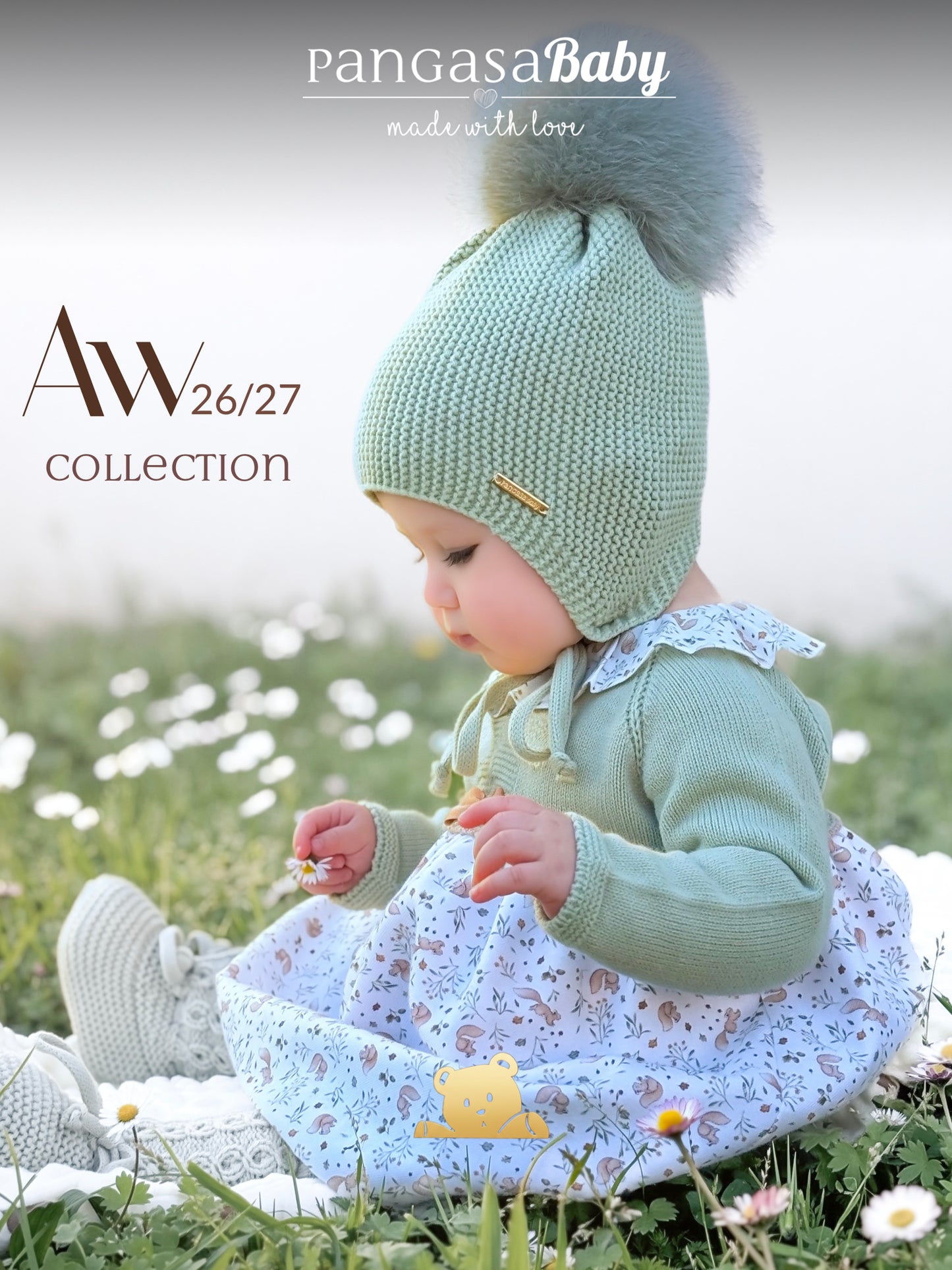 Pangasa Baby Ardilla Halfknit Dress & Knickers ~ AW26 Preorder