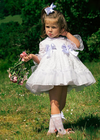 Sonata Gardenia Blanco Dress - (Made to order)