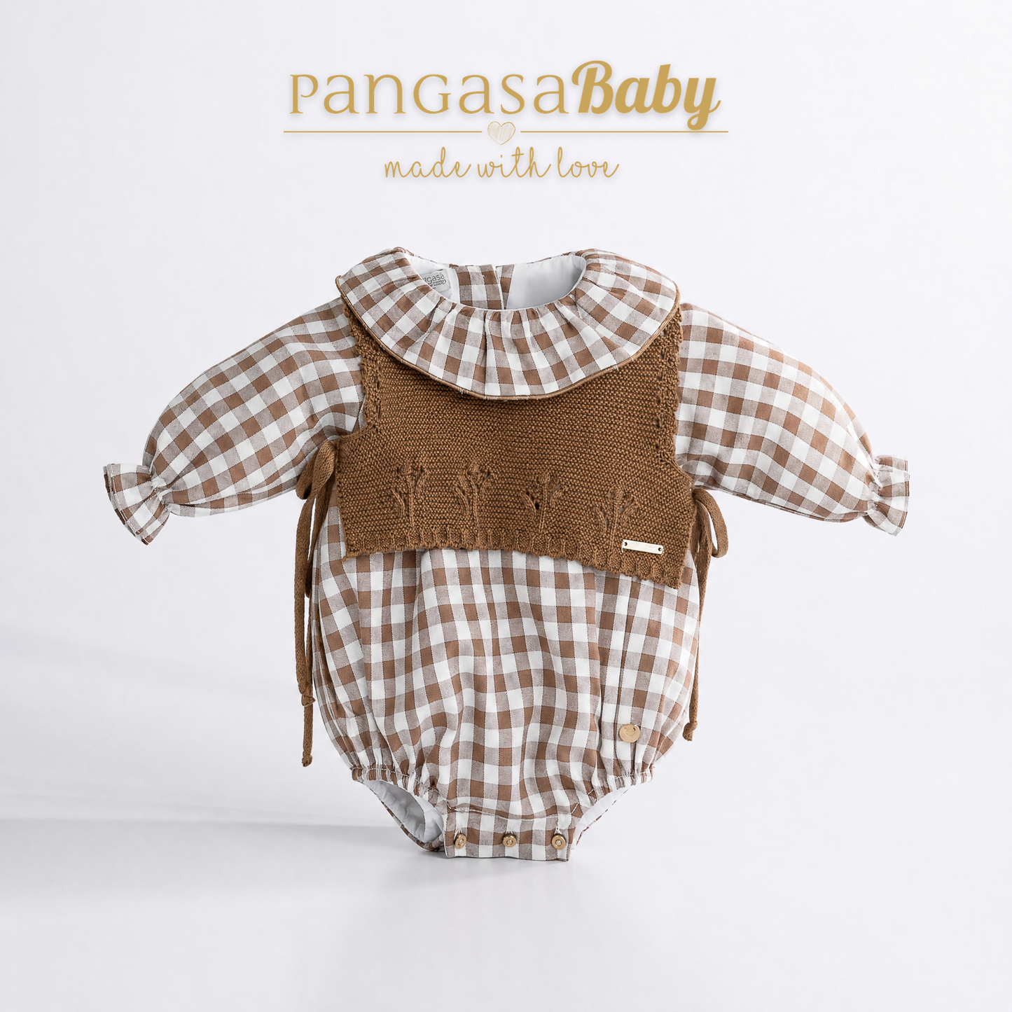 Pangasa Baby Chocolate Chaleco Punto ~ AW26 Preorder