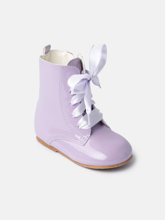 Lilac Girls Spanish Leather Boots