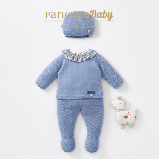 Pangasa Baby Girls Brume 3 Piece Knitted Set  ~ AW26 Preorder