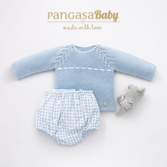 Pangasa Baby 2 Piece Boys Knitted Jumper & Jam Pant Set ~ AW26 Preorder