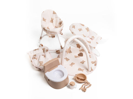 Teddy Bear Dolls Bundle Set - In stock