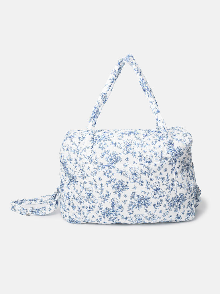 Baby Boys Blue Teddybear Changing Bag