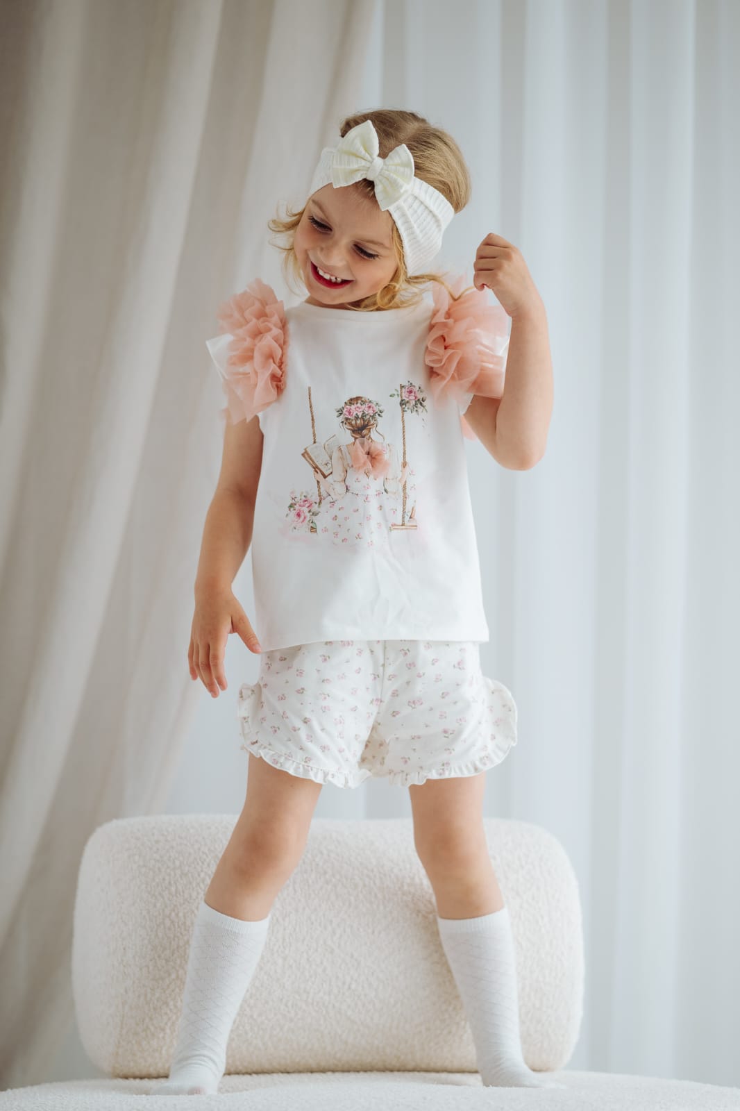 Girls Jomita Top & Short Set