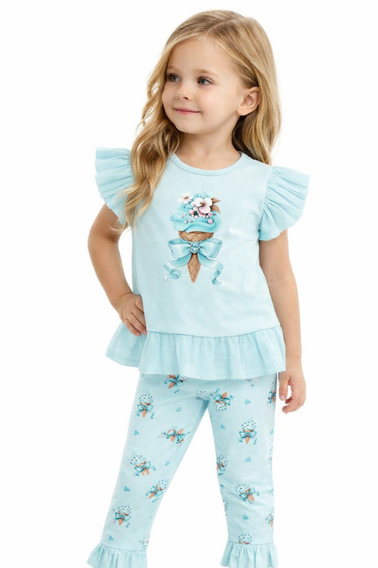 Mint Ice Cream Top & Legging Set