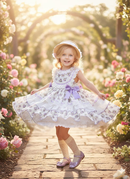 Sonata Girls Lilac Dreams Dress SS26 (Made to order)