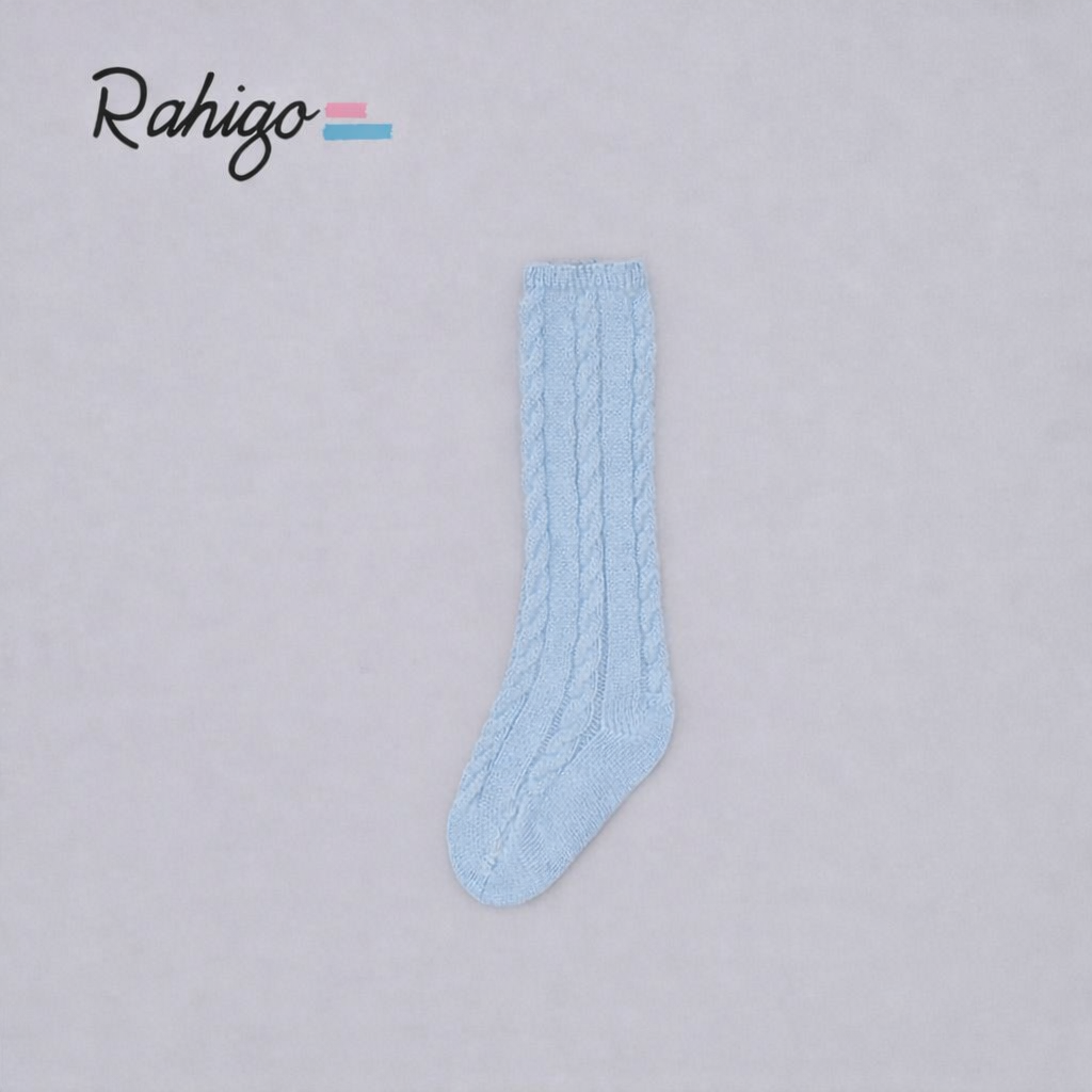 Rahigo Boys Baby Blue Romper, Pom Hat & Socks Set - AW26 (Preorder)