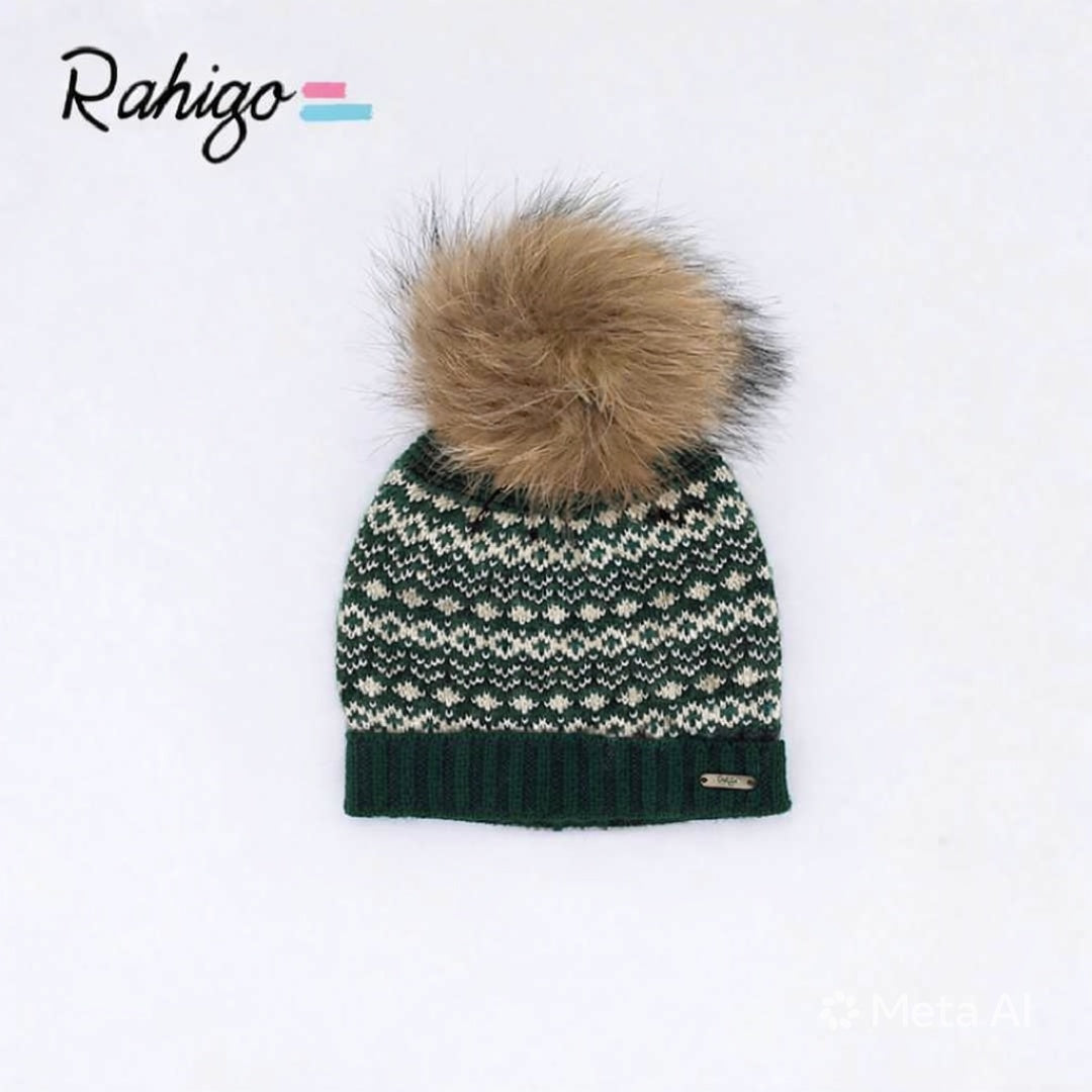 Rahigo Baby Boys Bottle Green & Cream Cardigan, Shirt, Shorts, Pom Hat & Socks Set - AW26 (Preorder)