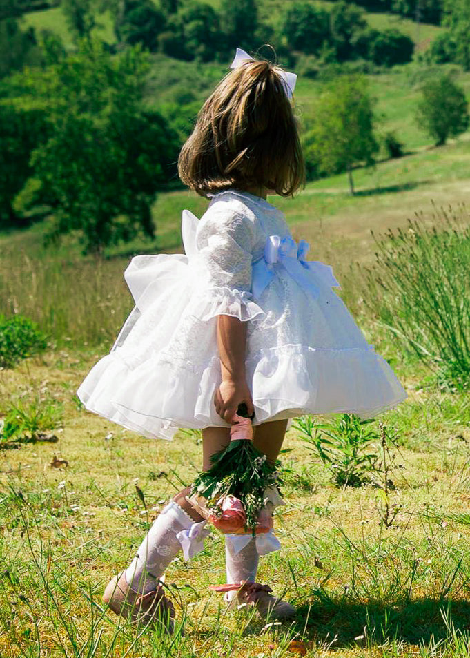 Sonata Gardenia Blanco Dress - (Made to order)