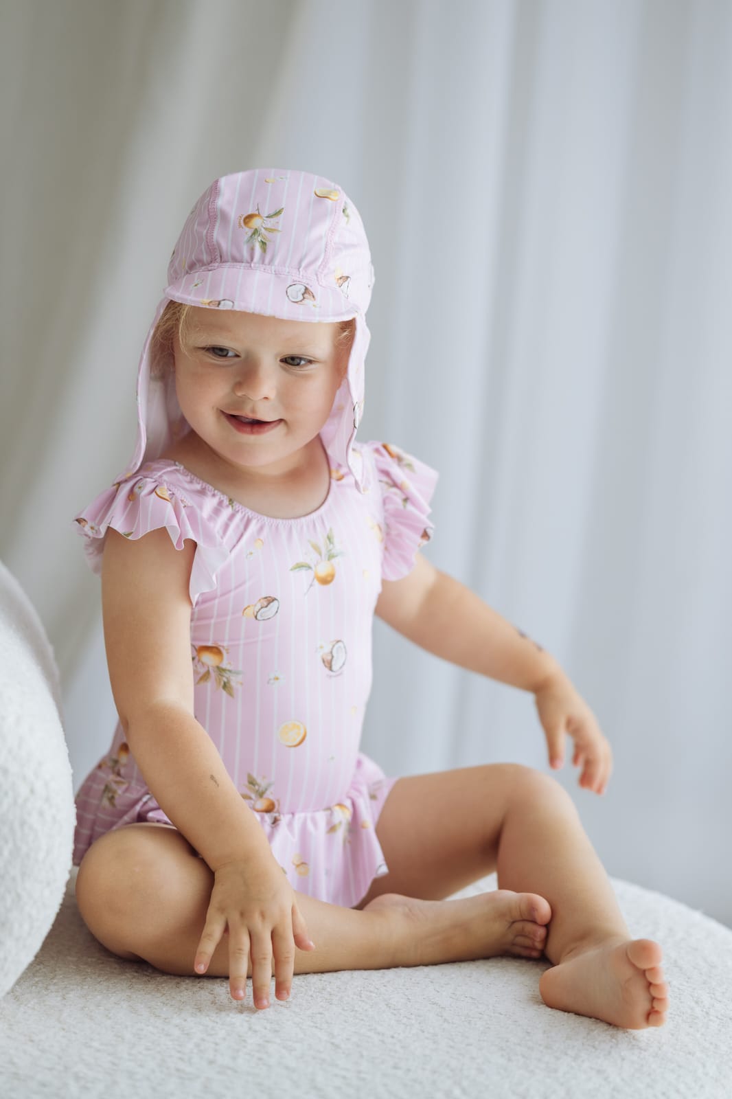 Girls Kalami Swimming costume