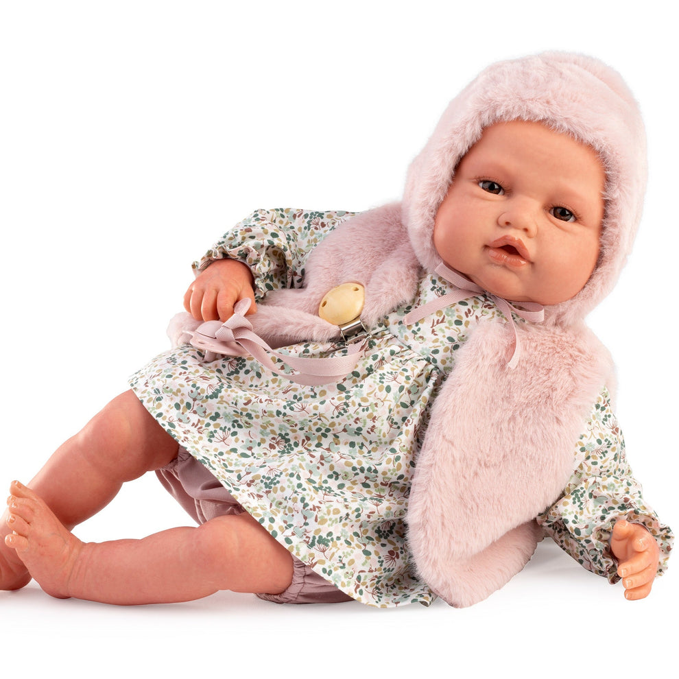 Antonio Juan Fur Reborn Baby Doll 50cm