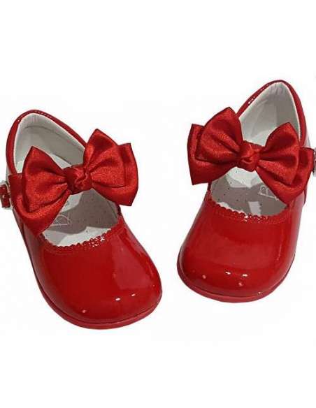 Baby Mary Jane Butterfly Bow Patent Shoes