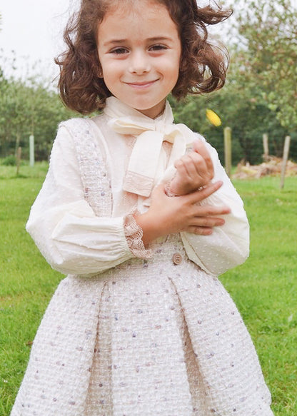 Sonata Ivory Blouse & Skirt Set - (Made to Order)